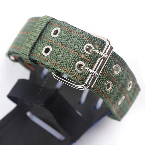 Forst Steigeisen Baumsteigeisen Spikes Kletter Werkzeug mit Sicherheitsband New - Bild 4 von 11