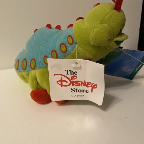 Walt Disney Rare Heimlich Plush Soft Toy Bug's life Disney Store Caterpillar - Picture 3 of 4