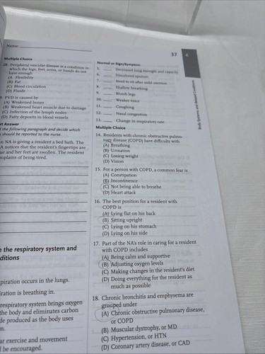 Workbook for Hartman's Nursing Assi..., Hartman Publish GOOD SEE PHOTOS - Imagen 17 de 23