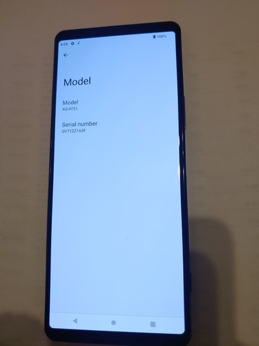 *READ* Sony Xperia 1 II 256GB XQ-AT51 4G LTE Factory Unlocked, AS-IS - Afbeelding 4 van 14