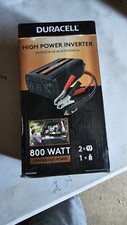 Duracell 12V Inverter 800watt DRINV800 BRAND NEW