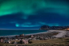 Digital Image Picture Photo Pic Wallpaper Background Aurora Borealis Sky