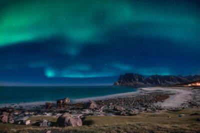 Digital Image Picture Photo Pic Wallpaper Background Aurora Borealis Sky