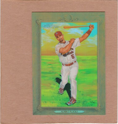 2007 Topps Turkey Red Chrome Refractor #25 Albert Pujols 683/999...NM+