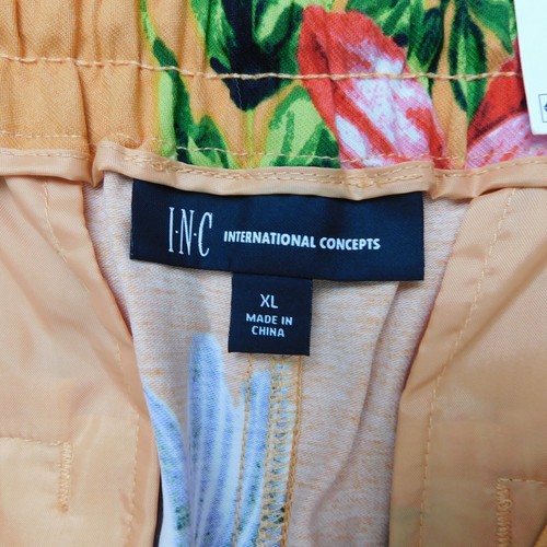 INC International Concepts Men's Snyder Garden 7" Shorts XL, Pomelo Orange #9341 - Picture 7 of 11