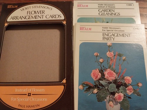 1968 Violet Stephensons Flower Arrangement 72 Cards 3 Packs Japanese Everlasting - Picture 5 of 8
