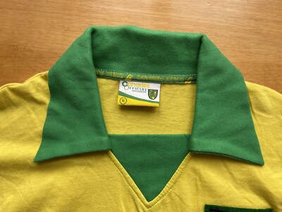 NORWICH CITY HOME FOOTBALL SHIRT SOCCER JERSEY RETRO REMAKE