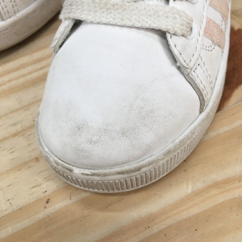 Zapatillas K-Swiss Niños 12 Blanco Rosa Lazo Parte Superior Baja Con Cordones Informales 56732-121-M - Imagen 3 de 17