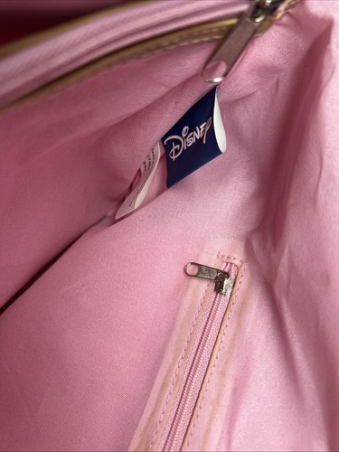 Disney Pink Winnie The Pooh Shoulder Bag Purse Embroidered Design Matching Set - Picture 5 of 7