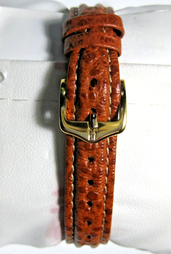 Orologio Donna Quarzo Bonetto Tank Allungato Nuovo Cinturino Hirsch - Foto 4 di 7