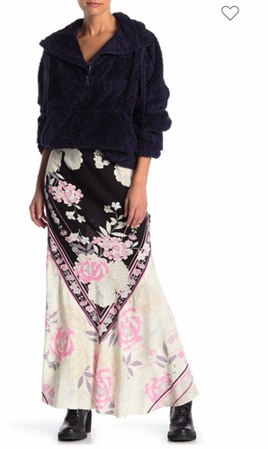 NEW FREE PEOPLE AFTER HOURS FLORAL MAXI 