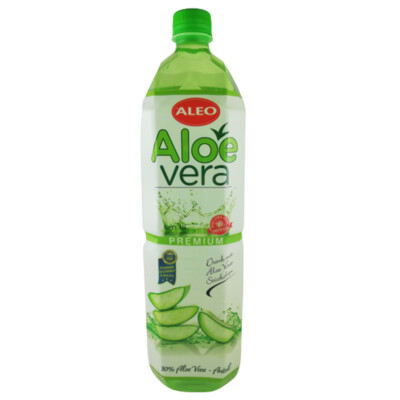 Aleo Getränk Premium mit Aloe Vera Stückchen 1,5L inkl. 0,25  Einwegpfand