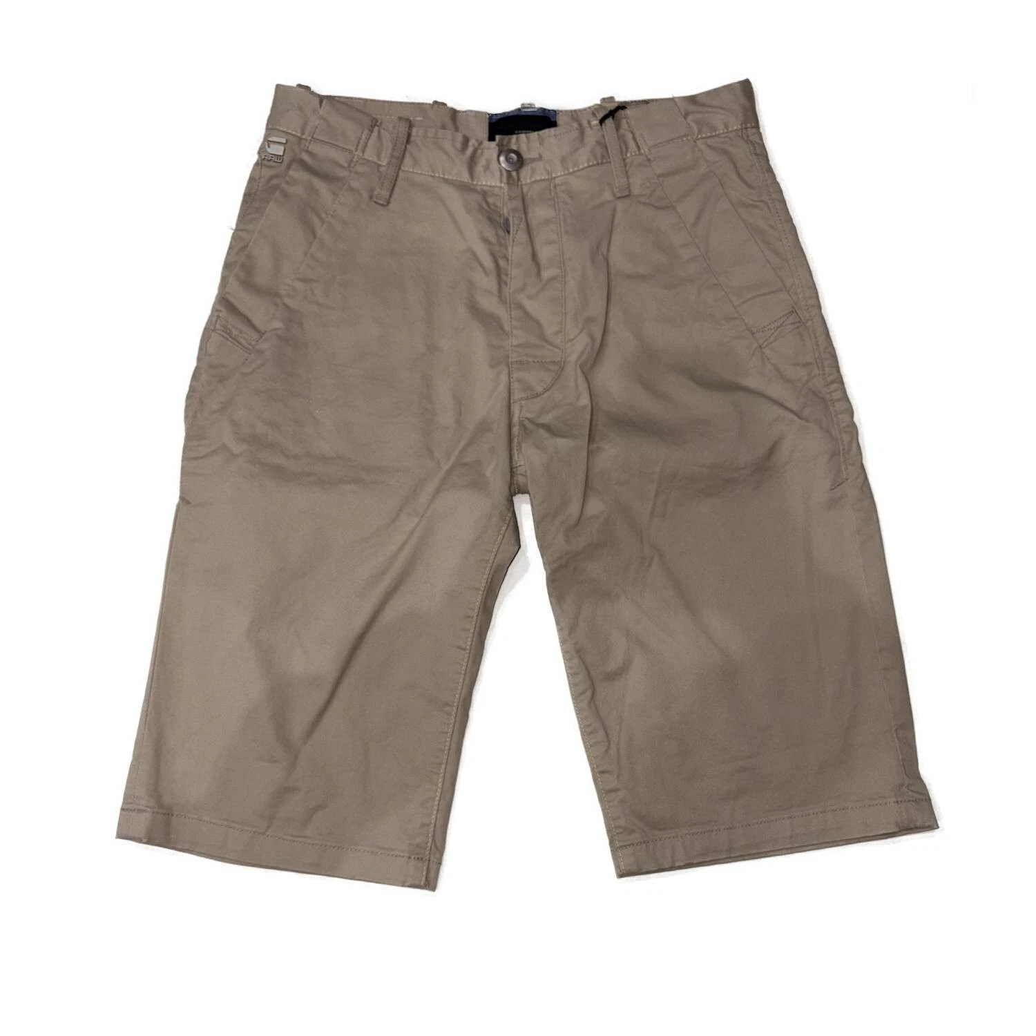 G-STAR Men's Correct Bronson Chino Shorts Khaki RRP £50