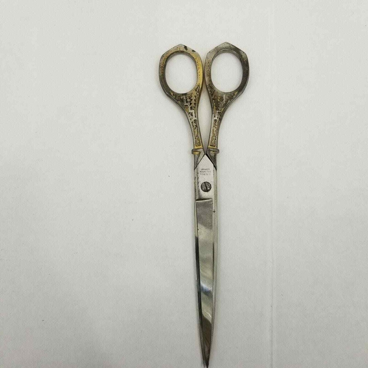 SOLINGEN リンダーゾーリンゲン　鹿彫刻　 Old Solingen Antique German Wasa Solingen 4.25