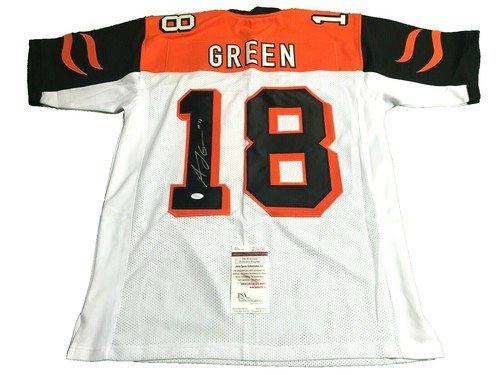 NIKE ゲームシャツ NFL Bengals GREEN 18 レプリカ XL Youth Cincinnati Bengals AJ Green Nike White Game Jersey