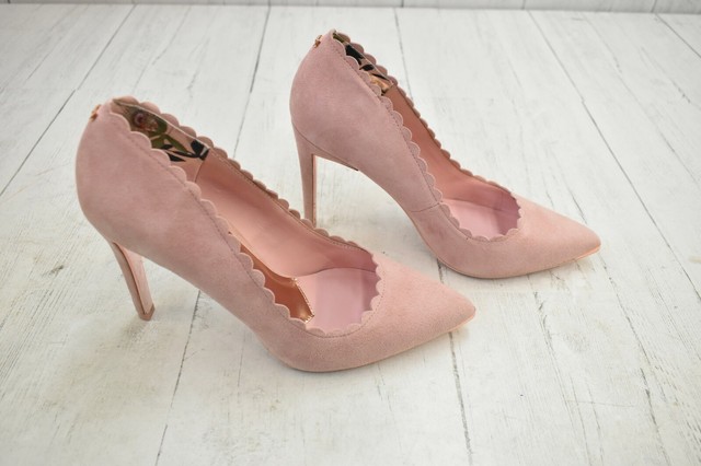 Pink Blossom Suede Details about / Ted Baker Women/'s Sloana Pump 8.5