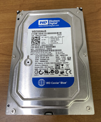 WESTERN DIGITAL WD CAVIAR BLUE WD2500AAJS 250GB 3.5