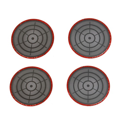 For Honda HR-V 2023-2025 Steel Black Inner Door Speaker Sound Cover Trim 4Pcs - Bild 4 von 10