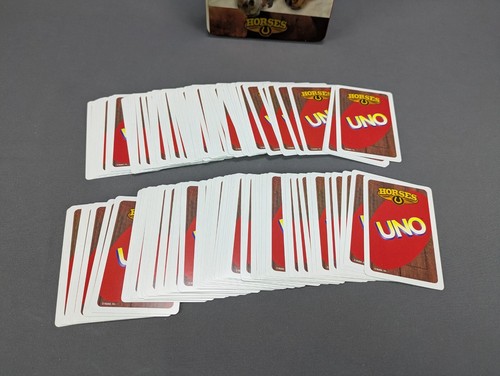 Mattel Uno Horses 2009 Card Game Collectors Tin - Picture 2 of 7