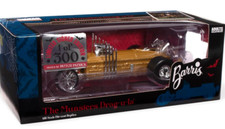 MUNSTERS DRAGULA - GEORGE BARRIS 1/18 Scale DieCast Signed by Butch Patrick