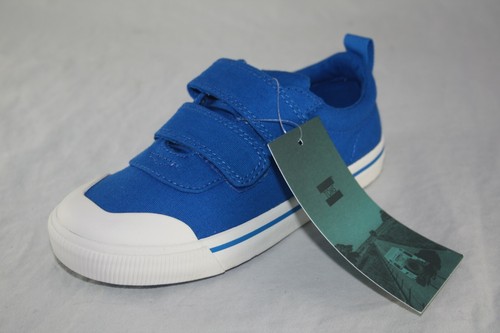 Zapatillas Doheny Juveniles de Lona Azul TOMS CON 2 CORREAS - Imagen 2 de 8