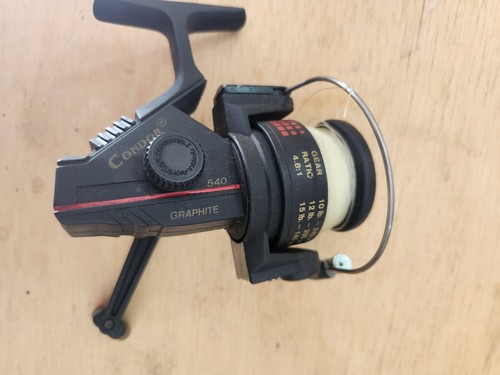 Set of 3 Spinning Reels Condor 540 Berkley 420 Shakespeare Excursion - Picture 9 of 12
