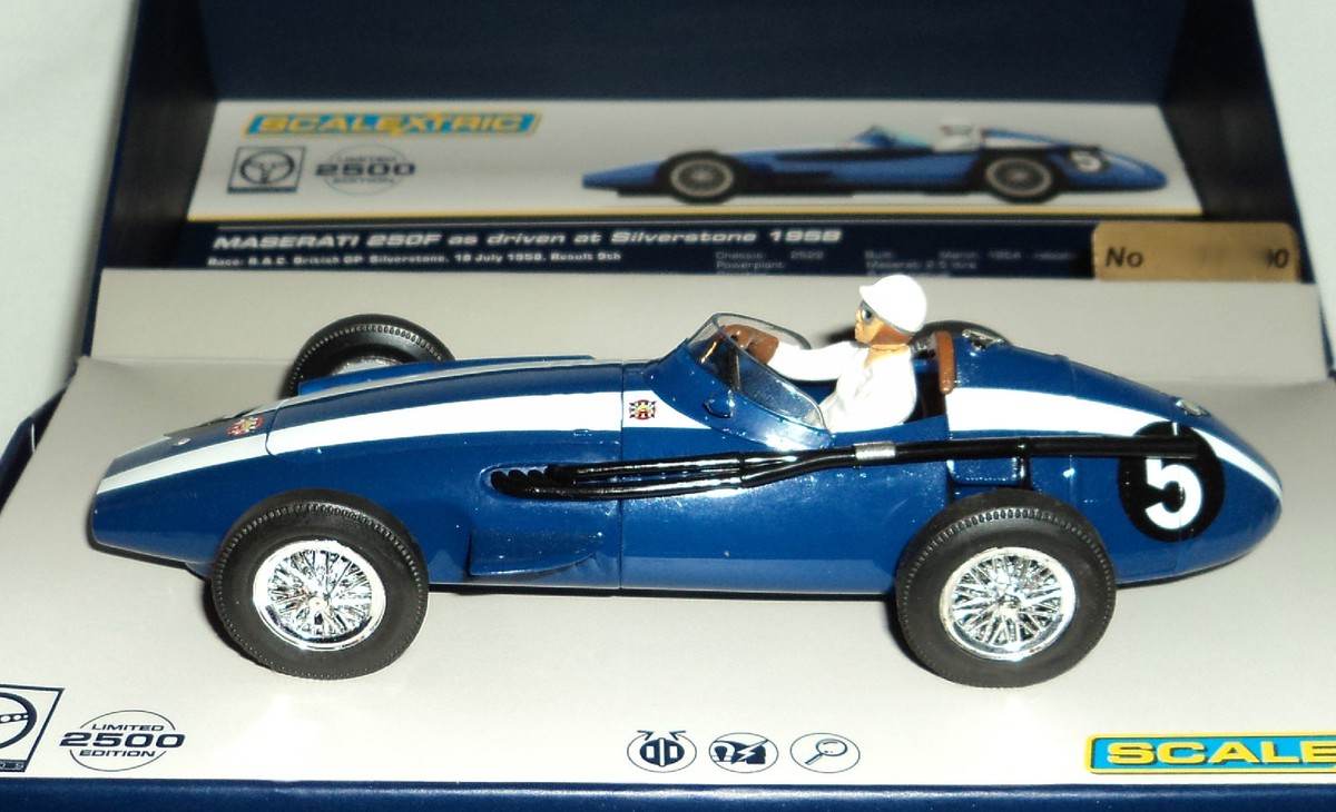 SCALEXTRIC C3481A MASERATI 250F SILVERSTONE 1958 LIMITED