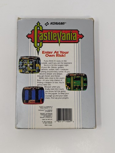 Castlevania (Nintendo NES, 1987) - Cib - Bild 2 von 10