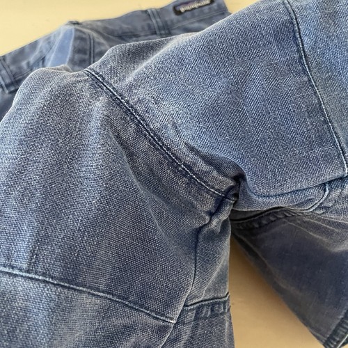 Patagonia Women's Vintage 90's Blue High Waisted Denim Shorts - Picture 6 of 7