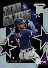 2022 Panini Prizm #SG-8 Bo Bichette Star Gazing Silver Prizm