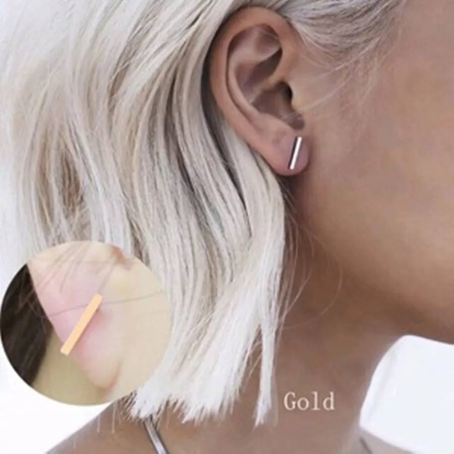 Minimalist stud earrings online