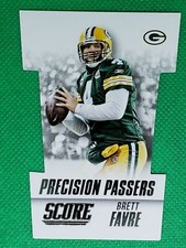 2015 Score Precision Passers #16 Brett Favre HOF Green Bay Packers