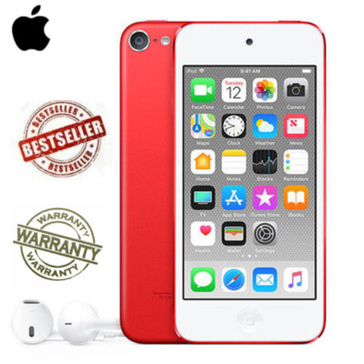 25032711 iPod touch 第6世代 128GB プロダクトレッド NEW, Apple iPod touch 6th Generation Red (128 GB) MP4 Sealed