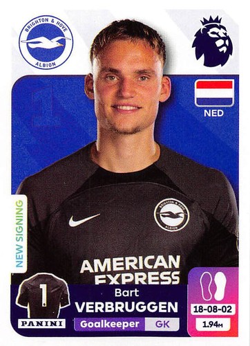 COLECCIÓN DE PEGATINAS PANINI PREMIER LEAGUE 2024 #1 - #225 2023/24 - Imagen 141 de 226