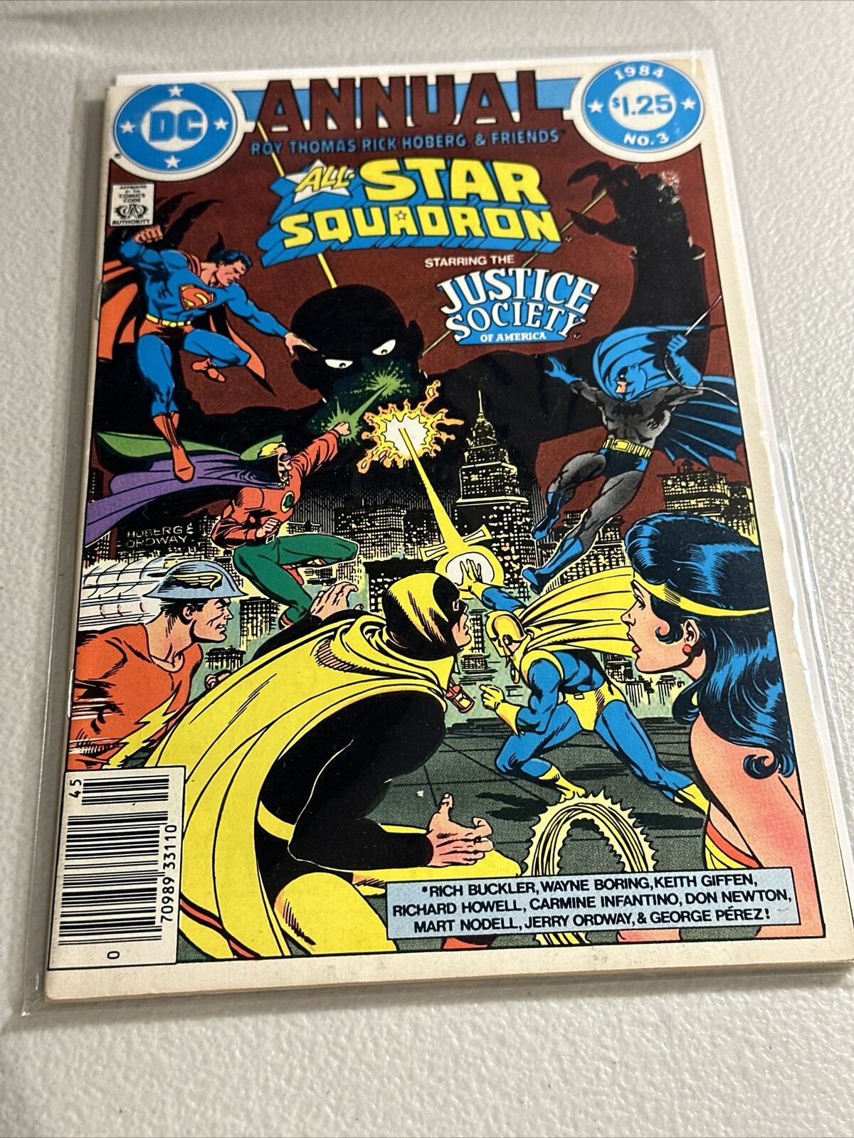 All-Star Squadron Justice Society DC Comics 1984 No.3