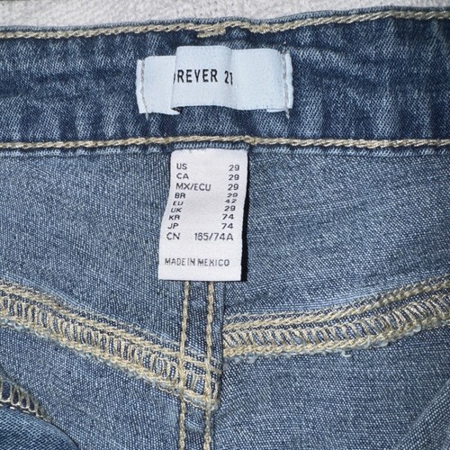 NWT Forever 21 Jeans Women Size 29x31 Blue Wide Leg - Bild 3 von 8