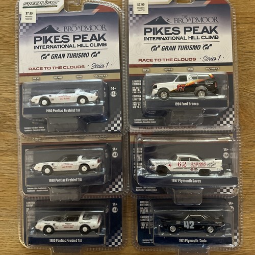 Greenlight Pikes Peak Gran Turismo Lot Of 6 - Picture 1 of 5