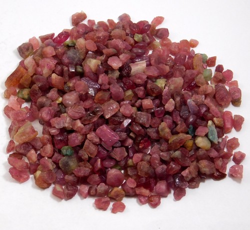 CERTIFIED 200 CT Natural Tourmaline Rough Lot Loose Gemstone - Picture 5 of 7