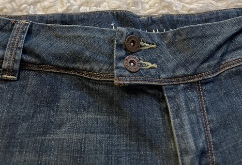 NWT-Women’s-The Limited-Premium Denim Blue Low Rise Shorts SZ: 6 Blue - Picture 4 of 12