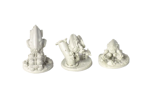 3 Arbiters Alien Miniaturen Chronicle X Brettspiel Figuren Archon Studio Scifi
