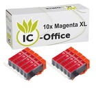 10x CANON CLI526 magenta MX715 MX882 MX884 MX885 MG5350 MG6120 MG6150 NEU