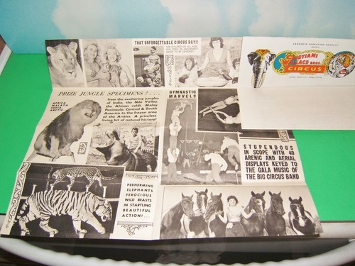 Vintage 1964 CHRISTIANI WALLACE BROS. CIRCUS Letter, Brochure & Envelope - Picture 4 of 5