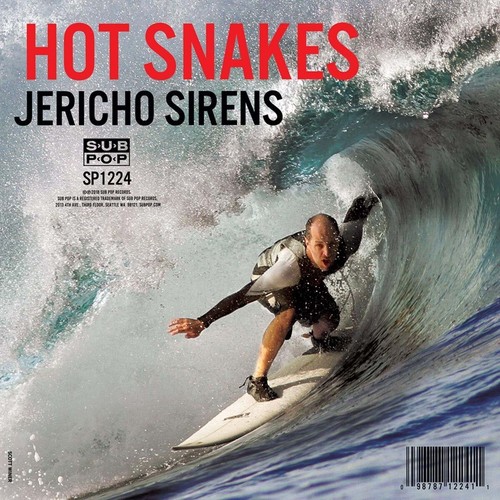 HOT SNAKES Jericho Sirens LP Clear Vinyl NEW 2018