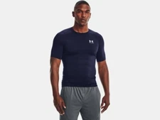Under Armour Mens UA Sonic Heatgear Short Sleeve Compression T-Shirt Workout Tee