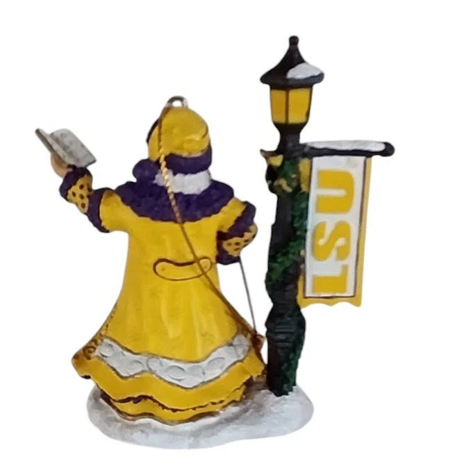 Figura LSU Tigers De Colección 2004 Edición Limitada Memory Company Fight Song Santa Foto 3 de 4