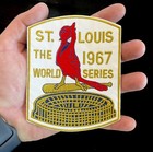 1967 St. Louis Cardinals World Series 4.5in Official Patch 4.5in Sew On Iron