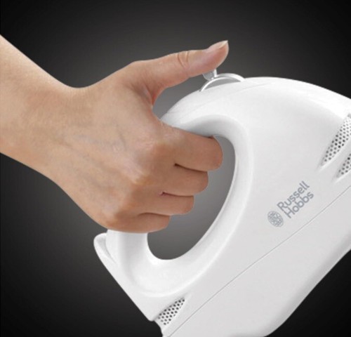Batidora de mano Russell Hobbs Food Collection con 6 velocidades blanca - Imagen 4 de 7