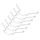 6pcs CPU Heatsink Fan Buckles, 12CM Wire Buckle Upper Hook Type Fixing Clips PC