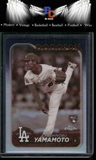 2024 Topps Chrome #18 Yoshinobu Yamamoto Sepia Refractors