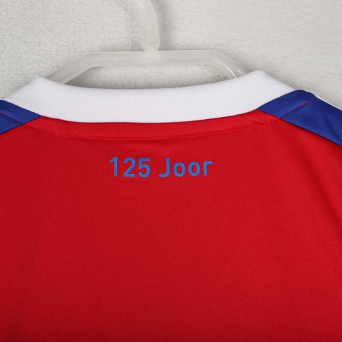 FC Basel 2017/2018 Home Football Shirt Adult SMALL Red Blue Adidas Soccer Jersey - Picture 10 of 12